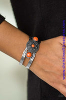 Here Comes The Sundial - Orange Cuff ~ Paparazzi