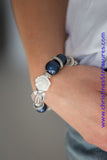 Here I Am - Blue Bracelet ~ Paparazzi Bracelets