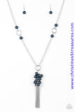 Hit The Runway - Blue Necklace ~ Paparazzi