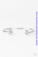 Hot Or Knot - Silver Cuff ~ Paparazzi