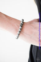 I Glow What Like - Silver Bracelet ~ Paparazzi