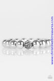 I Glow What Like - Silver Bracelet ~ Paparazzi