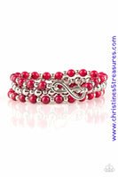 Immeasurably Infinite - Pink Bracelets ~ Paparazzi