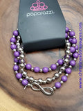Immeasurably Infinite - Purple Bracelets ~ Paparazzi