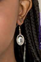 Imperial Shine-Ness - Gold Earrings ~ Paparazzi