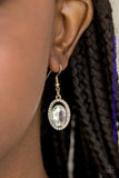 Imperial Shine-Ness - Gold Earrings ~ Paparazzi