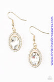 Imperial Shine-Ness - Gold Earrings ~ Paparazzi