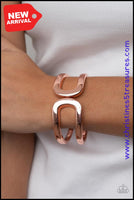 Industrial Empress - Copper Bracelet ❤️ Paparazzi