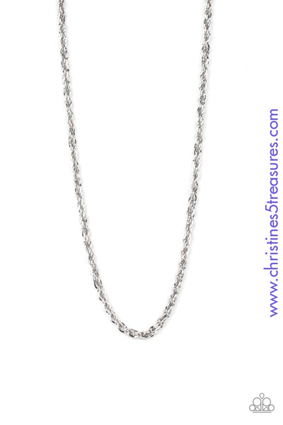 Instant Replay - Silver Necklace ~ Paparazzi