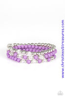 Irresistibly Irresistible - Purple Bracelets ~ Paparazzi