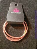 Its A Stretch - Copper Bracelets ~ Paparazzi