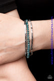 Just A Spritz - Blue Bracelet ~ Paparazzi Bracelets