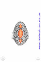 Kindred Spirit - Orange Ring ~ Paparazzi Fashion Fix