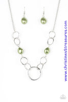 Lead Role - Green Necklace ~ Paparazzi