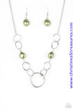 Lead Role - Green Necklace ~ Paparazzi