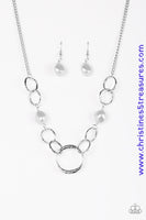 Lead Role - Silver Necklace ~ Paparazzi