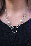 Lead Role - Silver Necklace ~ Paparazzi