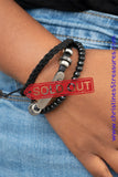 Let Faith Be Your Guide - Black Bracelet ~ Paparazzi