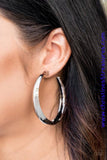Lets Get Ready To Rumble! - Silver Hoops ~ Paparazzi