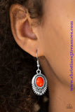 Looks Hues Talkin! - Orange Earrings ~ Paparazzi