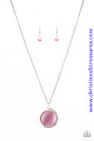 Luminous Lagoon - Pink Necklace ~ Paparazzi