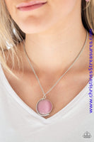 Luminous Lagoon - Pink Necklace ~ Paparazzi