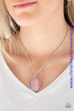 Luminous Lagoon - Pink Necklace ~ Paparazzi