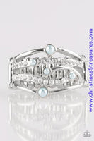 Magnificently Mermaid - Blue Ring ~ Paparazzi