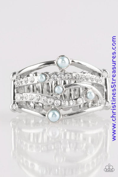 Magnificently Mermaid - Blue Ring ~ Paparazzi