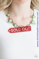 Make A Point - Green Necklace ~ Paparazzi