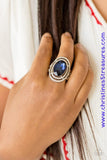 Making History - Blue Ring ~ Paparazzi Rings