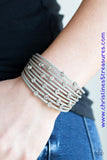 Meant To Beam - Silver Bracelet ~ Paparazzi Bracelets