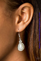 Millennial Matchmaker - White Earrings ~ Paparazzi