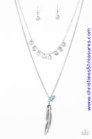 Mojave Musical - Blue Necklace ~ Paparazzi