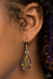 Money To Blow - Brown Earrings ~ Paparazzi