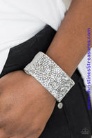 More Bang For Your Buck - Silver Snap Wrap ~ Paparazzi