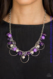 Mountain Mosaic - Purple Necklace ~ Paparazzi