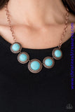 Mountain Roamer - Copper Necklace ~ Paparazzi