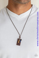 Mountain Scout - Brown Necklace ~ Paparazzi