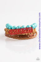 Natural Resource - Blue Urban Bracelet ~ Paparazzi