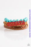 Natural Resource - Blue Urban Bracelet ~ Paparazzi