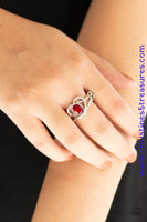 No Heart-Strings Attached - Red Ring ~ Paparazzi