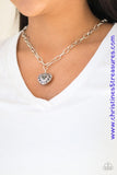 No Love Lost - Silver Necklace ~ Paparazzi