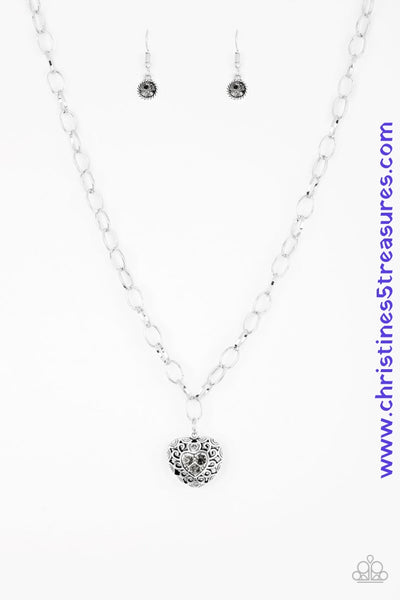 No Love Lost - Silver Necklace ~ Paparazzi