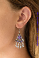 No Place Like Homestead - Purple Earrings ~ Paparazzi