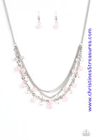 Ocean Odyssey - Pink Necklace ~ Paparazzi