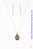 On The Home Frontier - Brown Necklace ~ Paparazzi