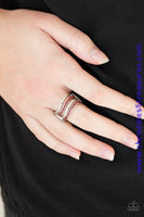 Pageant Wave - Red Ring ~ Paparazzi Rings