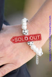 Pearls And Parlors - White Bracelet ~ Paparazzi