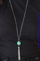 Pep In Your Step - Green Necklace ~ Paparazzi